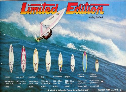 Limited Edition boards