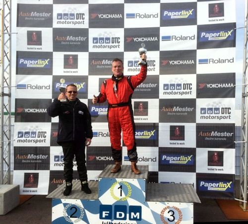 Carsten's first 1st place podium on the Reynard